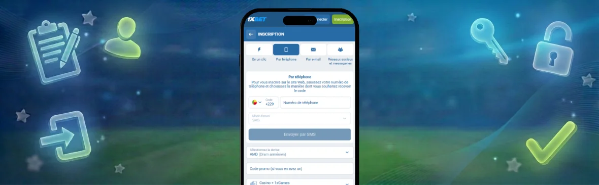 1xbet inscription
