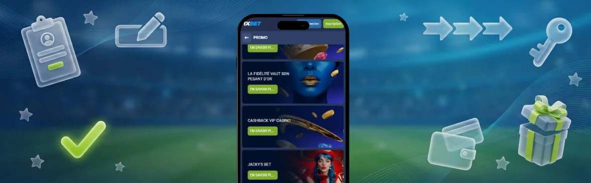 Comment utiliser le code promo 1xbet